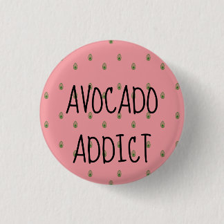 Avocado-Süchtiger Button