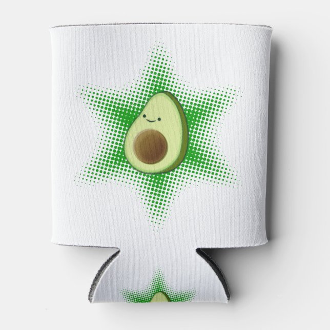 Avocado Superstar Dosenkühler (Vorderseite)