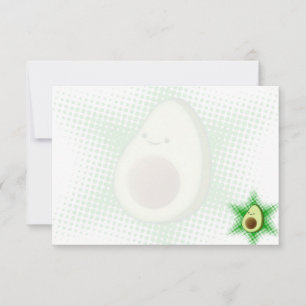 Avocado Superstar Mitteilungskarte
