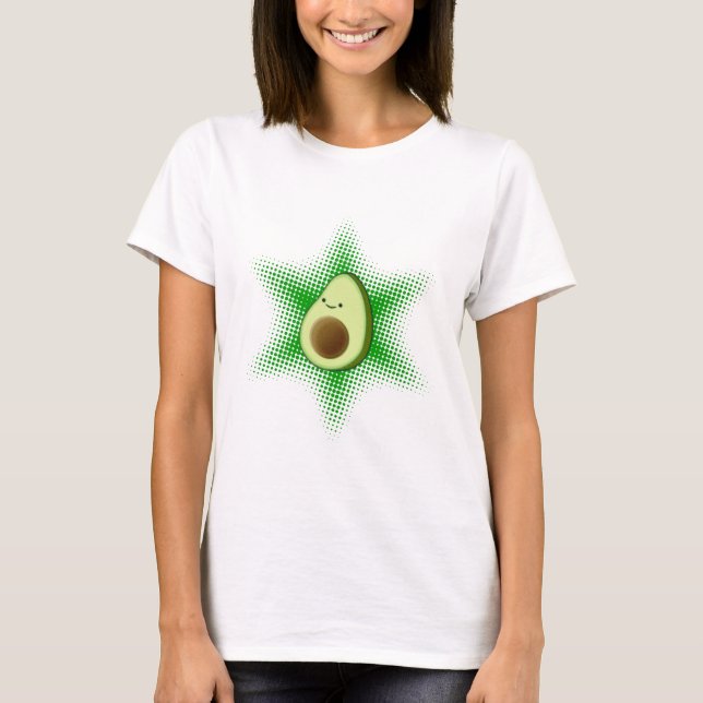 Avocado Superstar T-Shirt (Vorderseite)