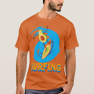 Avocado Surfing Funny Avocado Surfen 1 T-Shirt