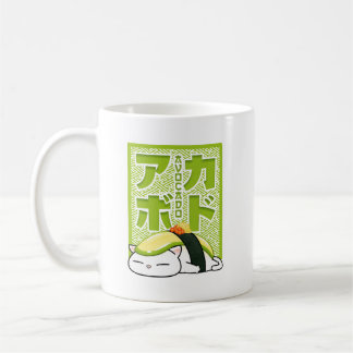 Avocado Sushi Cat Kaffeetasse