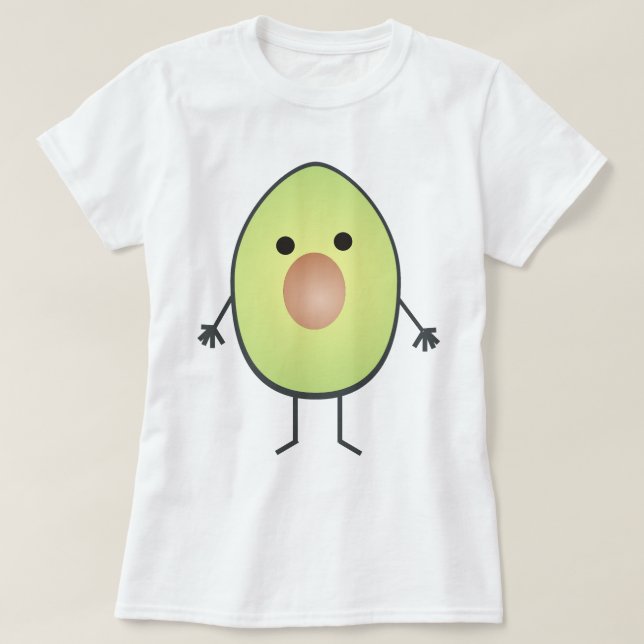 Avocado T-Shirt (Design vorne)