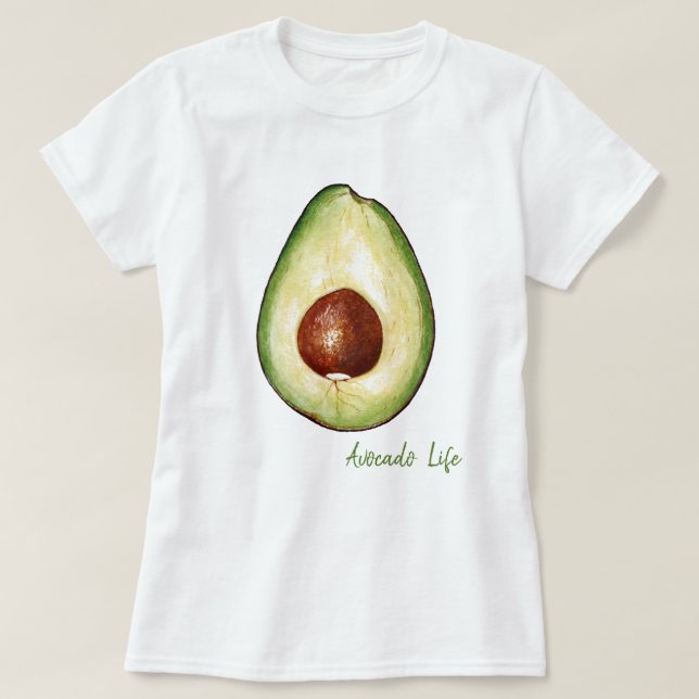Avocado T-Shirt (Design vorne)