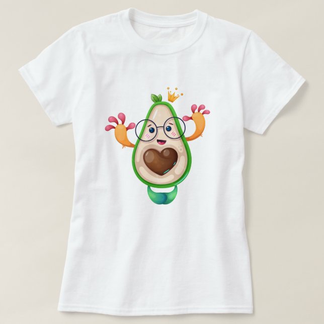 Avocado T-Shirt (Design vorne)