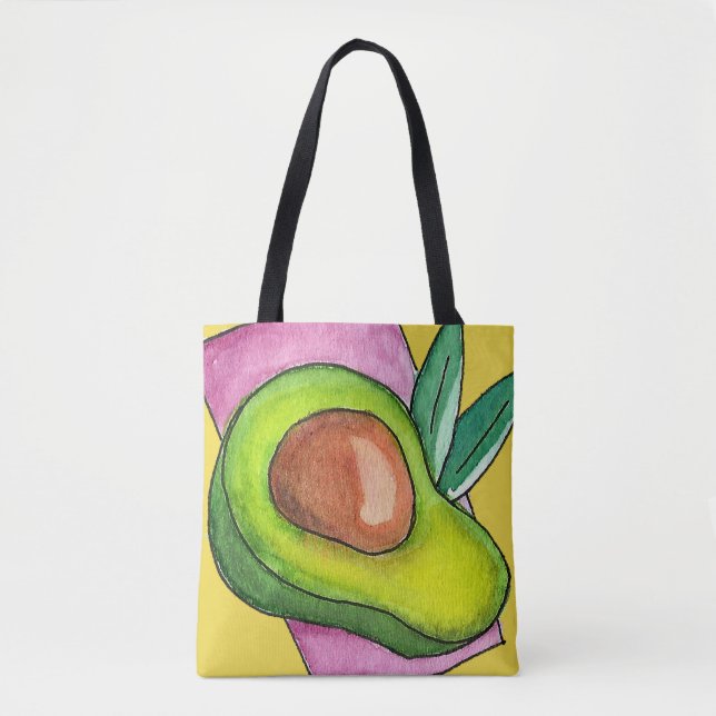Avocado-Taschen-Tasche (Vorderseite)