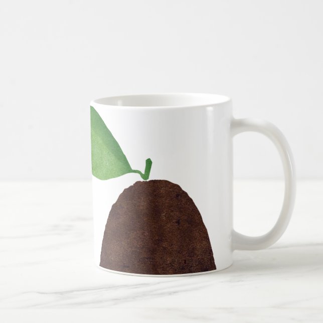 Avocado-Tassen-Schale Kaffeetasse (Rechts)