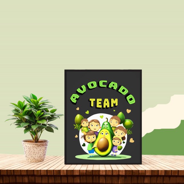 Avocado-Team Fotodruck (Von Creator hochgeladen)