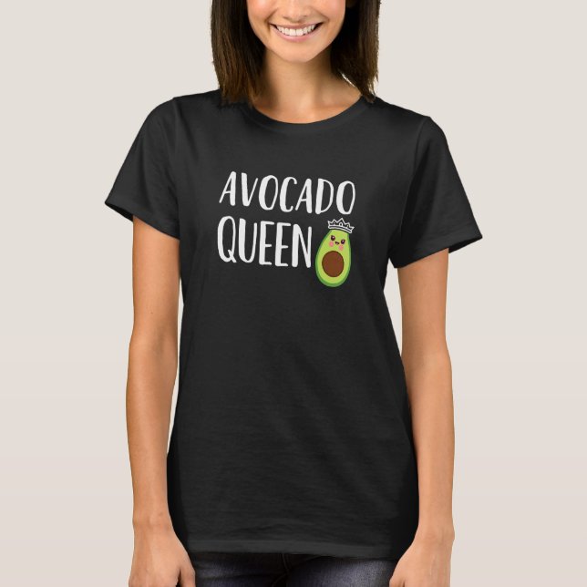 Avocado Themed Geschenk Frauen Mädchen Funny Avoca T-Shirt (Vorderseite)
