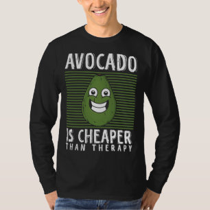 Avocado-Therapie Guacamole Toast Gesunde Fettfruch T-Shirt