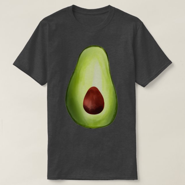 Avocado Time Yummy T-Shirt (Design vorne)
