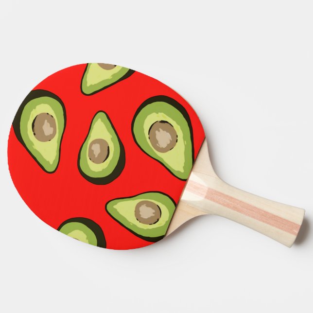 Avocado Tischtennis Schläger (Seitenansicht)