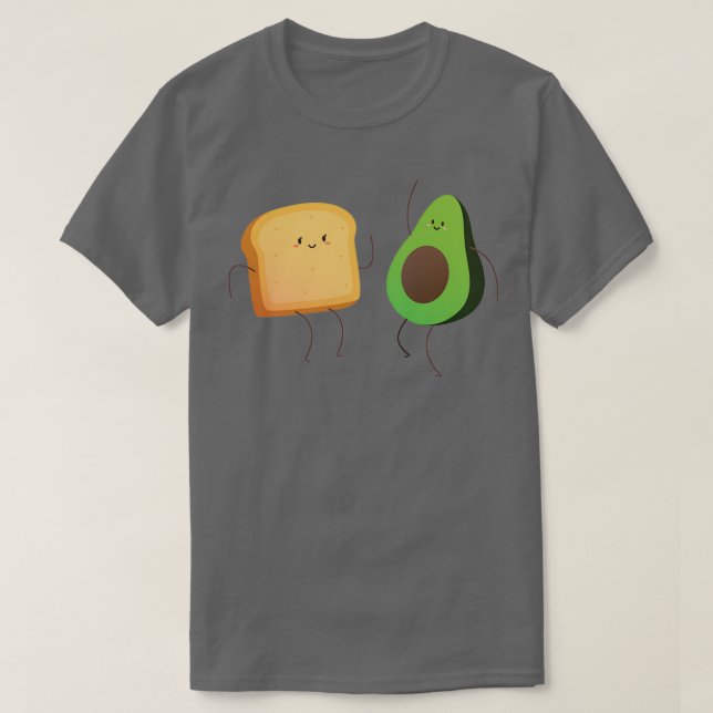 Avocado Toast Dance Party T-Shirt (Design vorne)