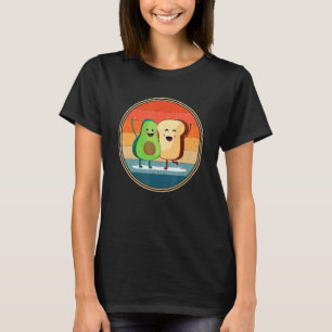 Avocado Toast Fry Slice Brot Power I Liebe Toast T T-Shirt