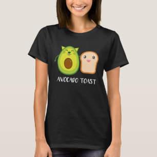 Avocado Toast gesunde Ernährung Habit Niedlich Veg T-Shirt