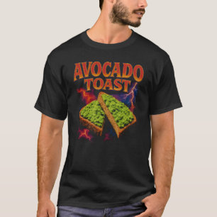 Avocado Toast Lieblings-Lebensmittel lustige selts T-Shirt