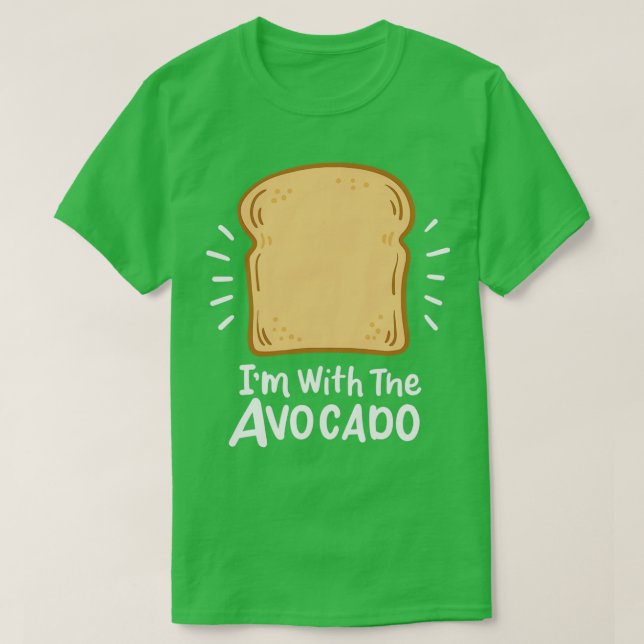Avocado Toast Lover Guacamole Avo Spaß Geschenk T-Shirt (Design vorne)