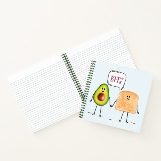 Avocado Toast-Notebook Notizbuch