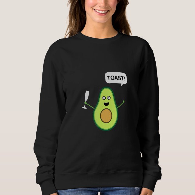 Avocado Toast Sweatshirt (Vorderseite)