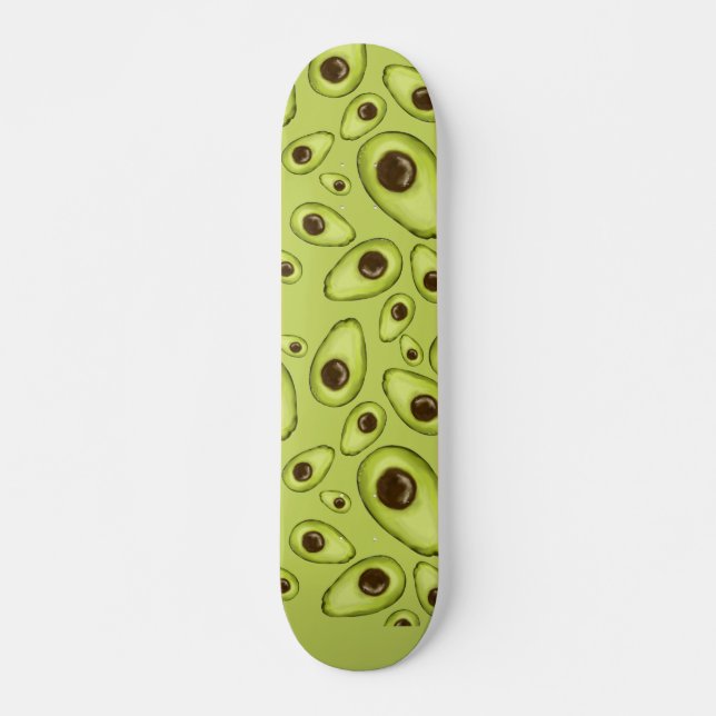Avocado-Traum Skateboard (Vorne)