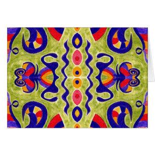 Avocado-Traumgruß-Karte