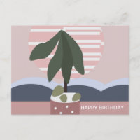 Avocado Tree Blush Mute Birthday