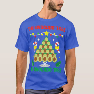 Avocado Tree Funny Food Veganes Weihnachtsgeschenk T-Shirt