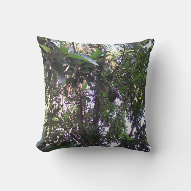 Avocado Tree Kissen (Vorderseite)