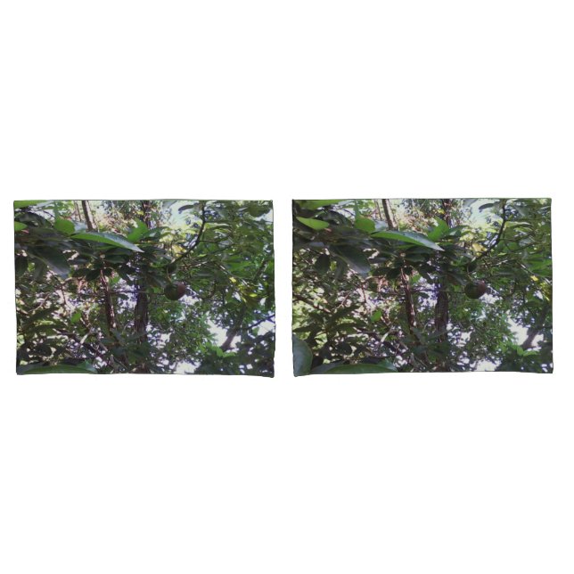 Avocado Tree Kissenbezug (Vorderseite-Set)