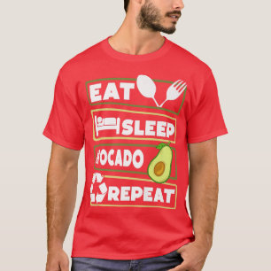 Avocado Tree Meico Fruchtöl Birne Pflanze Dip T-Shirt