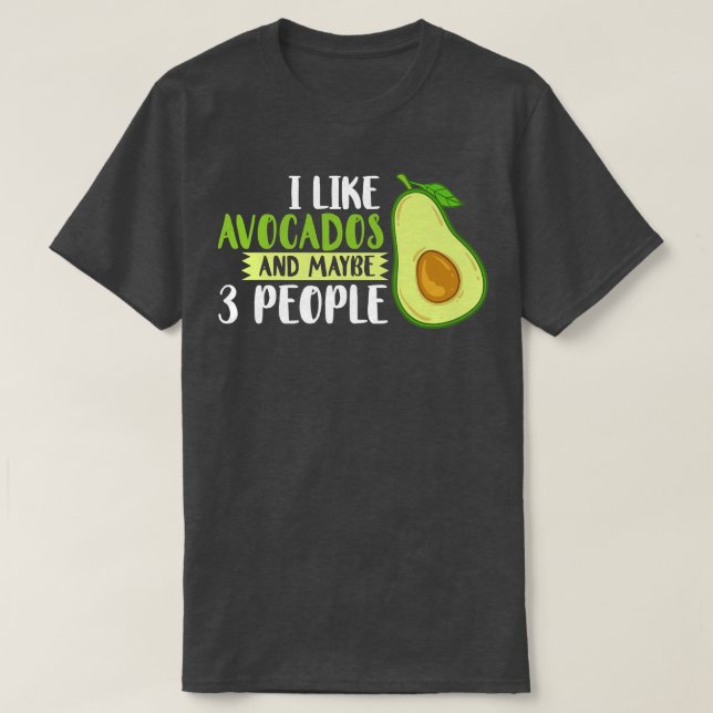 Avocado Tree Mexico Fruit Oil Pear Pflanze DipT-Sh T-Shirt (Design vorne)