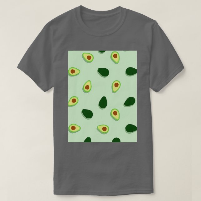 Avocado Tropical Delicious Splendid Palm T-Shirt (Design vorne)
