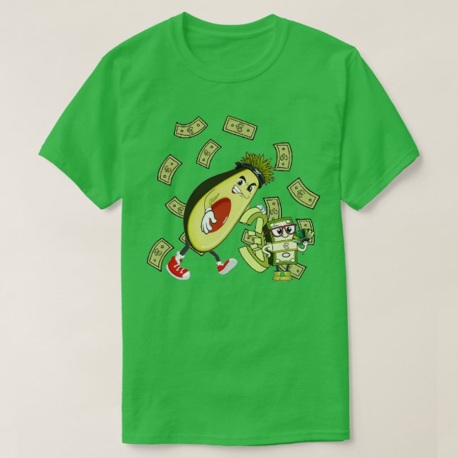 Avocado und Europack T-Shirt (Design vorne)