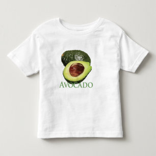 Avocado und halbes kleinkind t-shirt