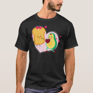 Avocado und Toast Niedliche Avocado Vegane Leben T-Shirt