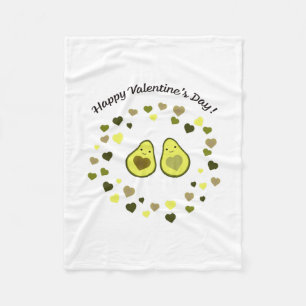 Avocado Valentine Fleecedecke