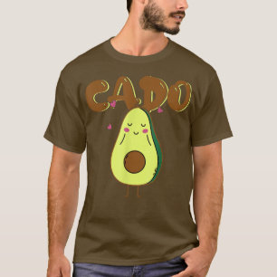 Avocado Vegan Vegetarian für Paare Partner Geschen T-Shirt