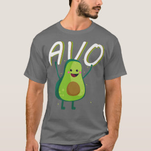 Avocado Vegan Vegetarian für Paare Partner pres T-Shirt