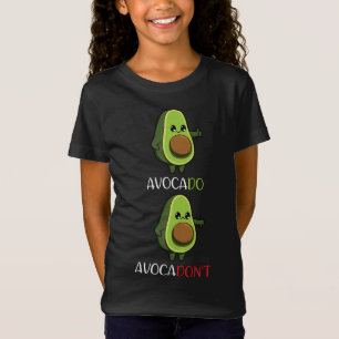 Avocado Veganes Gemüse Fruchtmotivation T-Shirt