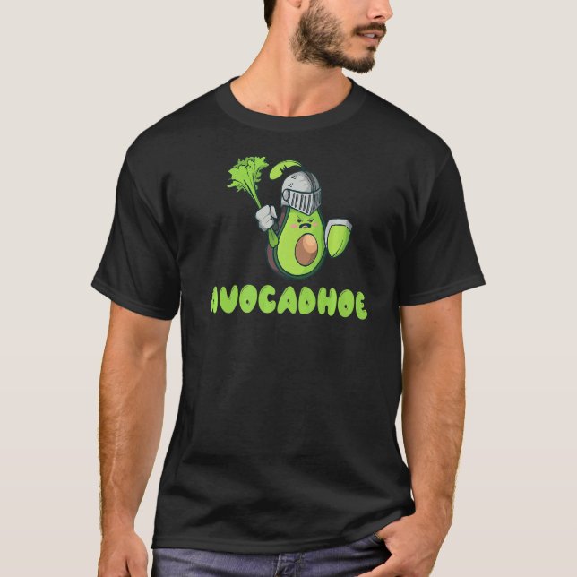 Avocado-Veggie-Vegan T-Shirt (Vorderseite)
