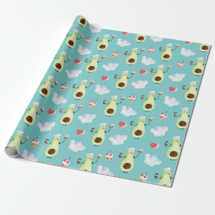 Avocado-Verpackungspapier Geschenkpapier