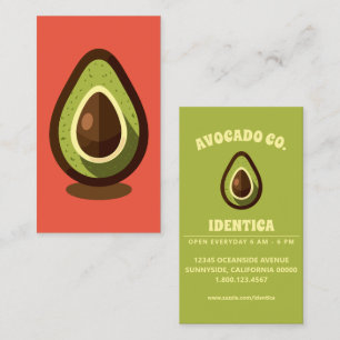 Avocado Visitenkarte