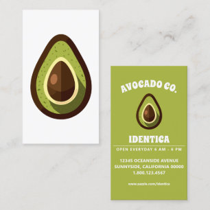 Avocado Visitenkarte