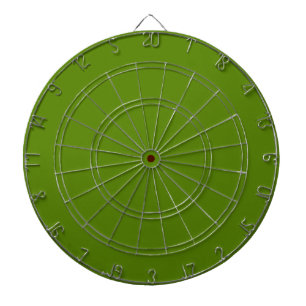 Avocado (Vollfarbe) Dartscheibe