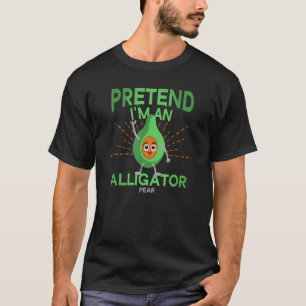 Avocado Vorgeben, ich bin ein Alligator Birnen Män T-Shirt