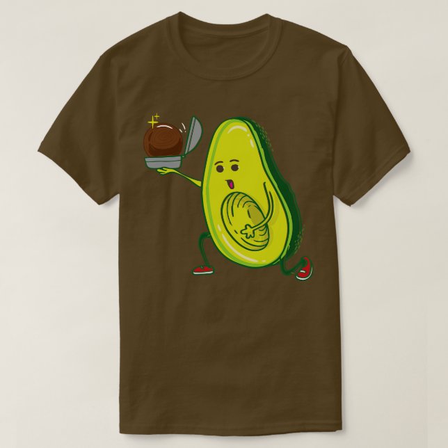 Avocado Wedding Vorschlag Ehe Part T-Shirt (Design vorne)