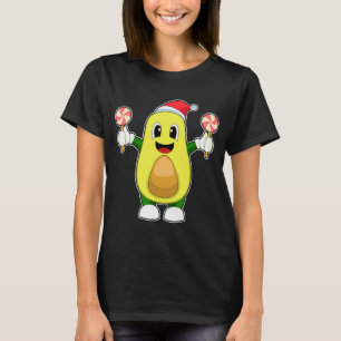Avocado-Weihnachtslutscher T-Shirt