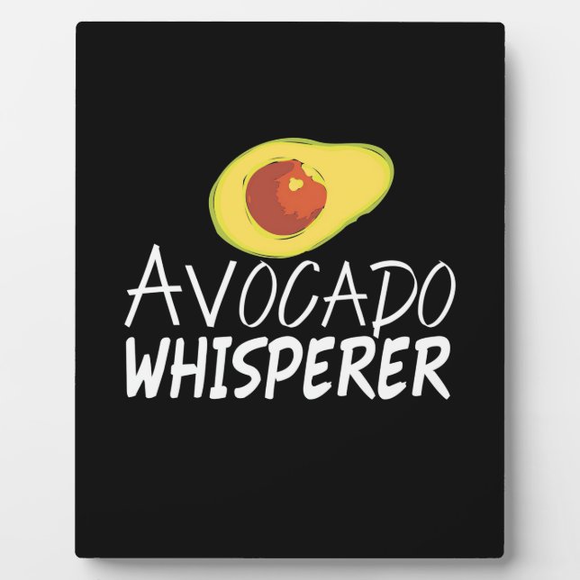 Avocado Whisperer Fotoplatte (Vorderseite)