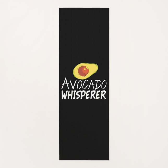 Avocado Whisperer Yogamatte (Vorderseite)