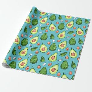 Avocado Wrapping Paper Geschenkpapier